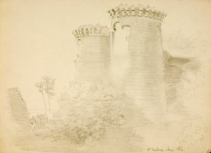 Zámek, St. Valery od Miner Kilbourne Kellogg