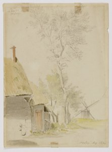 Větrný mlýn, St. Valery od Miner Kilbourne Kellogg