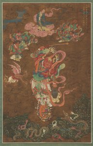 Maršál Wang, 1542 od Ming Dynasty Chinese School