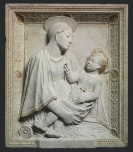 Madonna a dítě v roce 1461.