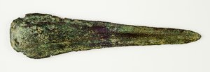 Čepel dýky, 2000-1400 BCE (litý bronz) od Minoan