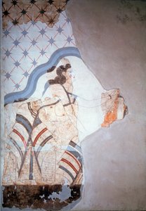 Ženská postava (freska od Minoan
