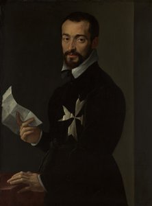 Portrét maltézského rytíře, pravděpodobně Fra Jacopo Salviati, 1566.
