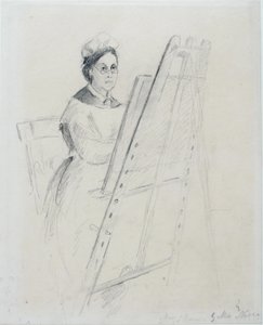 Portrét Mary Jane Hancock od Miss Noble