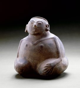 Nádoba s lidskou podobiznou, 1300-1500 (keramická) od Mississippian culture