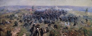 Bitva u Gorniho Dubníku 24. října 1877, 1914 od Mitrofan Borisovich Grekov