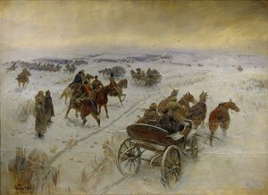 Bitva u Jegorlykské, 1928-1929 od Mitrofan Borisovich Grekov