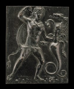 Herkules a lernajská hydra, konec 15. – začátek 16. století.
