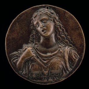 Lucretia Bodnutí sebe, konec 15. - začátek 16. století.