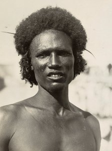„Budování říše“ ve fašistickém věku: Cunamská mládež, 9.5.1936 (černobílá fotografie) od Modestino Baldinetti