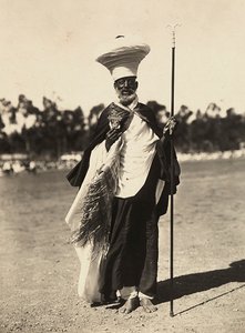 „Budování říše“ ve fašistickém věku: cascì burrù, 09.05.1936 (černobílá fotografie) od Modestino Baldinetti