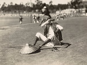 „Budování říše“ ve fašistickém věku: detail habešského vzoru, 09.05.1936 (černobílá fotografie) od Modestino Baldinetti