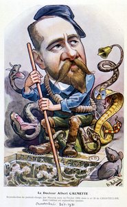 Dr. Calmette – kreslený film od Molocha, v „“ Chanteclair“, únor 1909