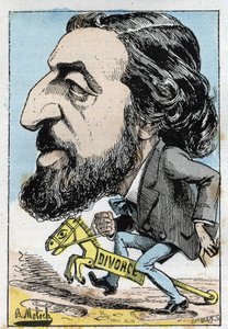 Portrét Alfreda Naqueta (1834-1916), francouzského politika od Moloch