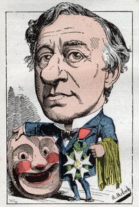 Portrét Francois Jules Edmond Got (1822 - 1901) francouzský herec od Moloch