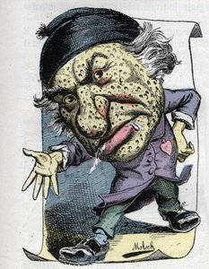 Portrét Louise Veuillota (1813-1883), francouzského novináře a spisovatele od Moloch