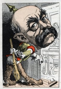 Portrét Otto von Bismarcka (1815-1898) kancléře Pruska