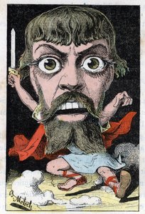 Portrét herce Mount-Sully (Jean Sully Mounet, Mounet Sully od Moloch
