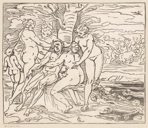 Venuše truchlí nad Adonisovou smrtí od Monogrammist GGN (attributed to)