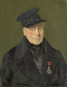 Pieter Janson (1765-1851). Malíř a lept, major z Cussiers mimo provoz od Monogrammist HK (Nederland)