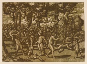 Putti hraje po Raphaelovi, 1544. od Monogrammist NDB