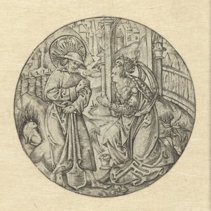 Kristus se zjevuje Marii Magdaleně Noli me tangere od Monogrammist S
