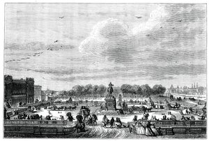 Zahrady francouzského paláce krále Ludvíka XV, 1763 1885.