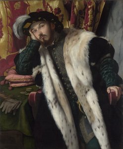 Portrét mladého muže, kolem roku 1540