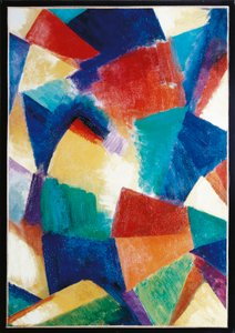 USA, Synchromy in Blue Violet, Studie