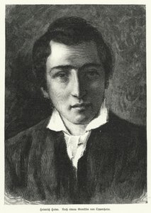 Heinrich Heine , německý básník (litho)