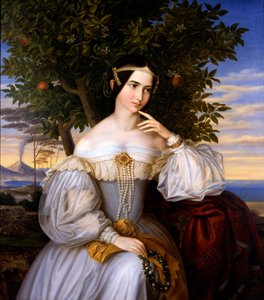 Manželský portrét Charlotte de Rothschild, 1836.