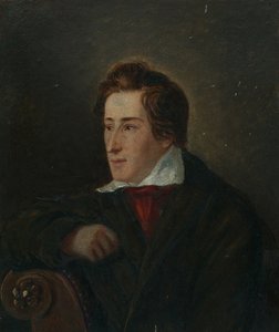 Portrét básníka Heinricha Heineho 1797-1856