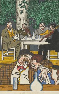 U Heuriger, 1911.