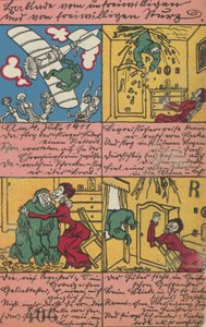 Balada o nedobrovolném a dobrovolném pádu, 1911. od Moritz Jung