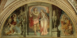 Luneta ve foyer Vídeňské státní opery od Moritz Ludwig von Schwind