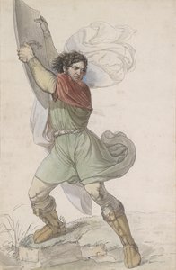 Moritz Michael Daffinger Wilhelm Tell od Moritz Michael Daffinger