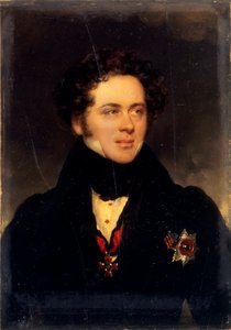 Portrét hraběte Alexey Alexeyevich Perovsky 1787-1837, spisovatel Antony Pogorelsky, 1827