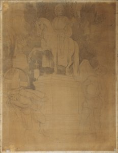 Hřbitovní scéna z opery Wolfganga Amadea Mozarta "Don Giovanni" od Moritz Ludwig von Schwind
