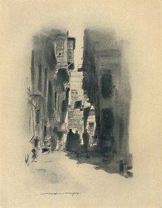 A Cairo Street, 1903 od Mortimer L Menpes