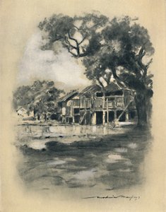 "Vesnice na venkově", 1903 od Mortimer L Menpes