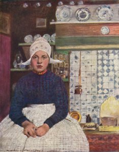 "Ve Volendamu", 1903 od Mortimer L Menpes