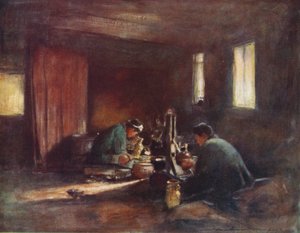 "Bronzoví dělníci", c1887, 1901 od Mortimer L Menpes