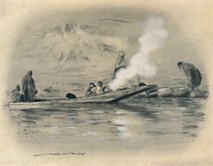 Rodina nomádského kmene, 1903 od Mortimer L Menpes