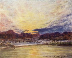 Hambleden od Mortimer Ludington Menpes