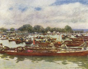 Regata Henley od Mortimer Ludington Menpes
