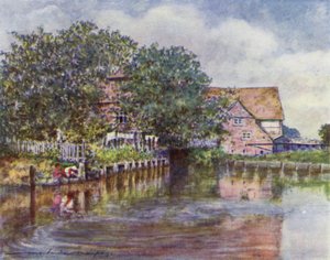 Streatley Mill od Mortimer Ludington Menpes