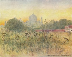 Taj Mahal, Agra, 1905 od Mortimer Ludington Menpes