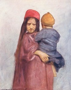 Děti světa: (barevná litografie) od Mortimer Ludington Menpes