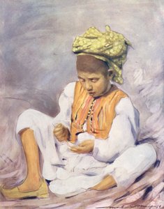 Děti světa: (barevná litografie). od Mortimer Ludington Menpes