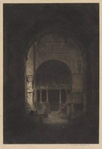 Interiér svatého Marka od Mortimer Menpes